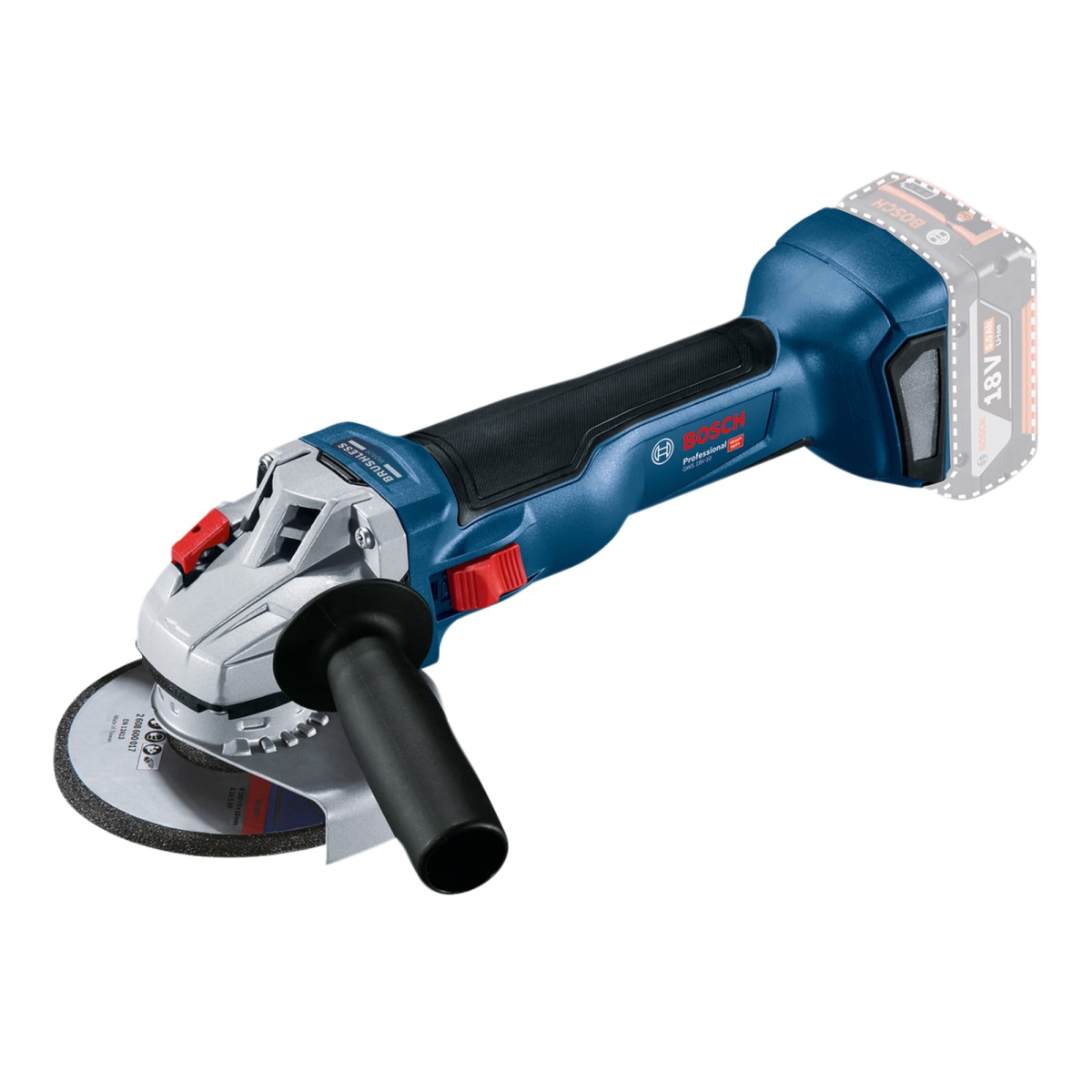 GWS 18V-10 Professional Angle Grinder 125mm 18V Bare Unit