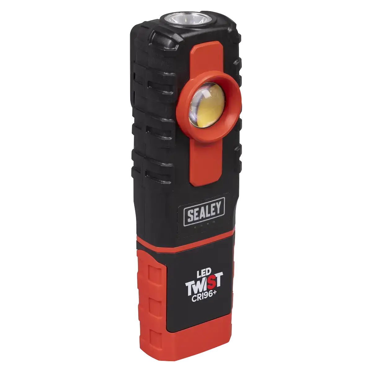 LED Twist Rechargeable Inspection Light 6W COB LED & 1W SMD LED Colour Match CRI 96+