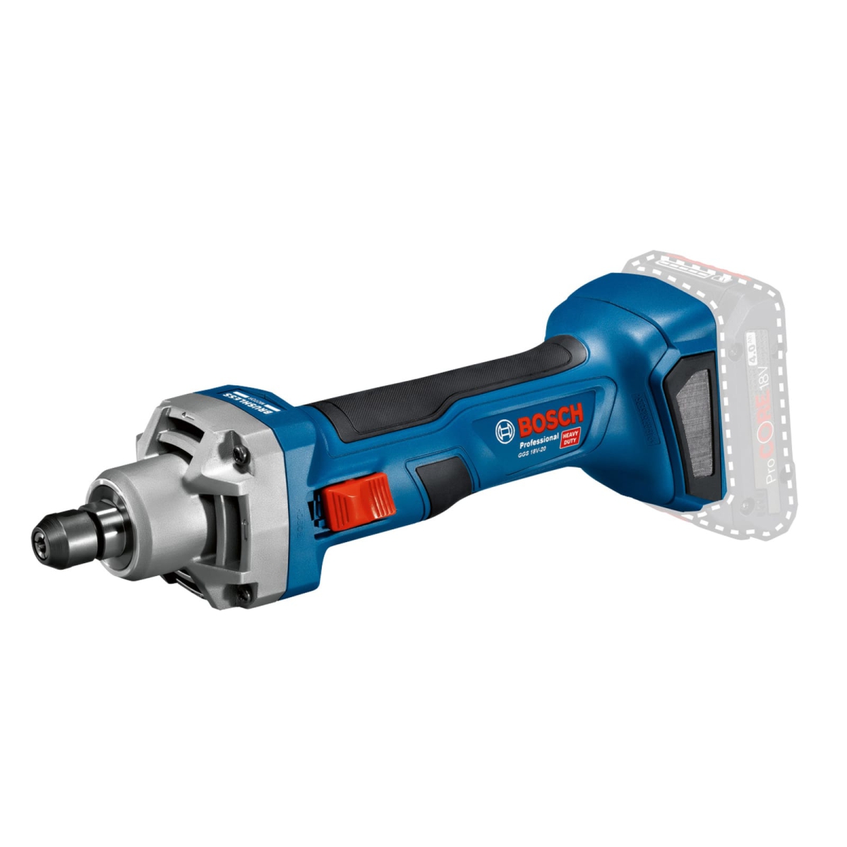GGS 18V-20 Professional Straight Grinder 18V Bare Unit