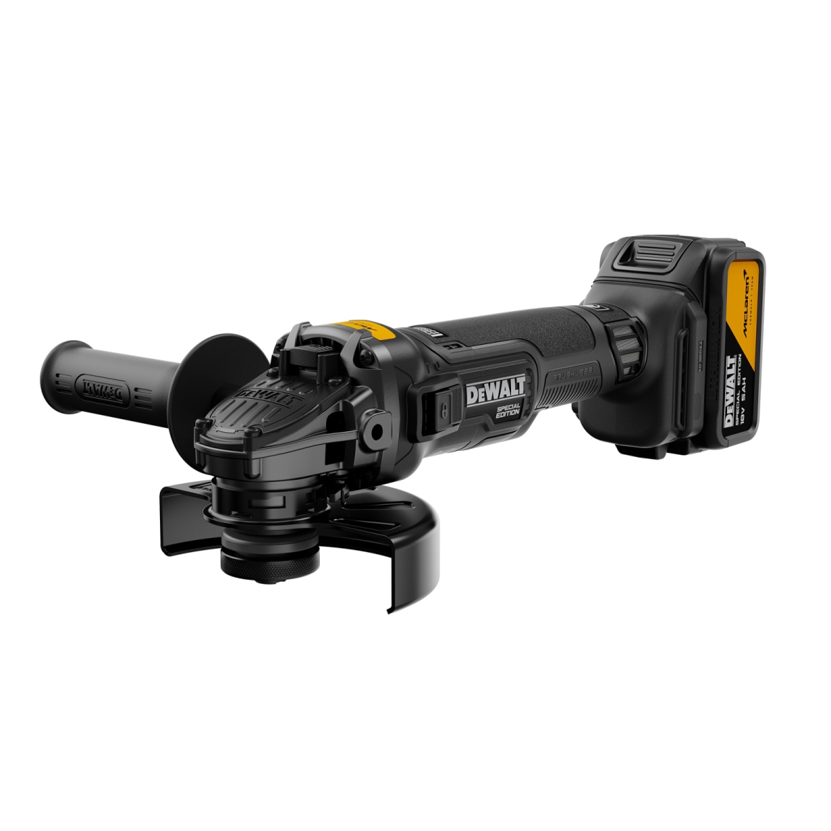 DCG45MP1T McLaren F1 Angle Grinder 18V 115mm 1 x 5.0Ah Li-ion