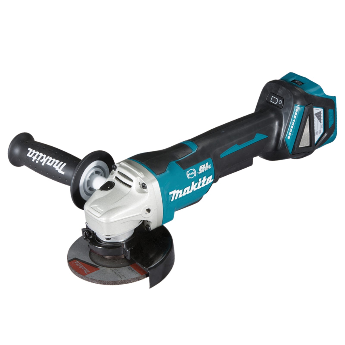 DGA467Z Brushless LXT Paddle Switch Angle Grinder 115mm 18V Bare Unit