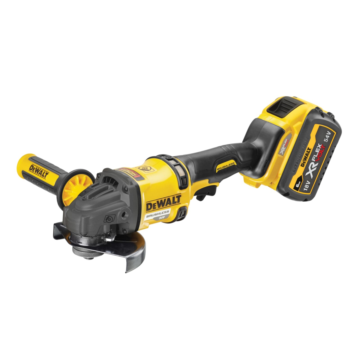 DCG418T2 XR FlexVolt Grinder 125mm 54V 2 x 2.0Ah Li-ion
