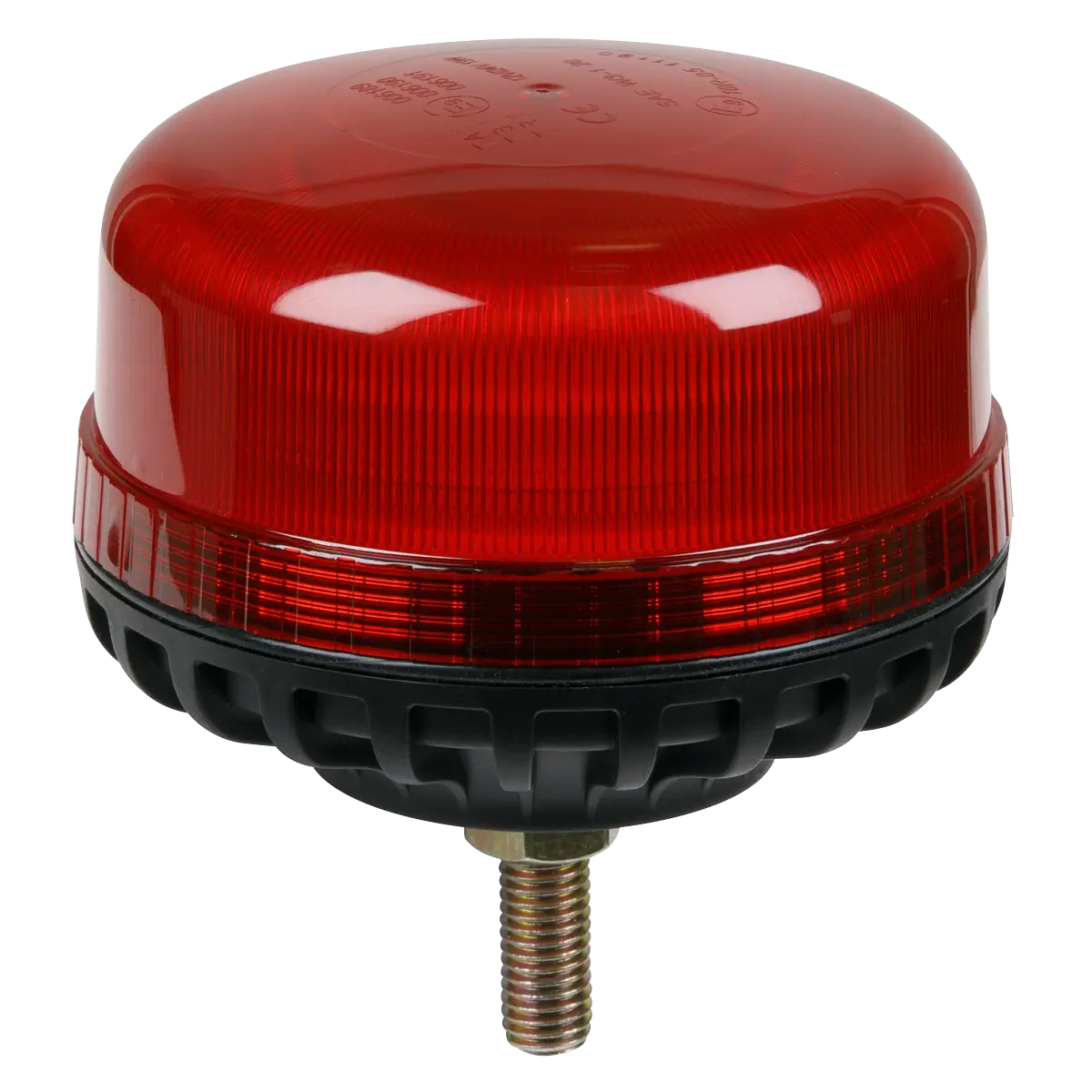 Warning Beacon with 12mm Bolt Fixing 36W SMD LED 12/24V - Red [WB951LEDR]
