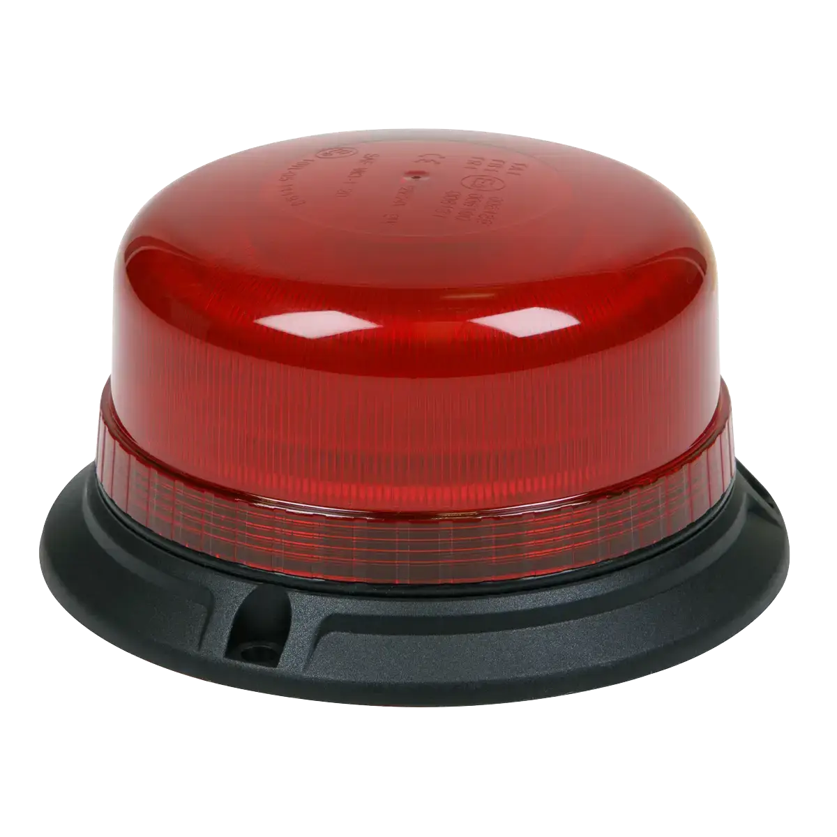 Warning Beacon with Bolt Fixing 3 x 6.5mm 36W SMD LED 12/24V - Red [WB952LEDR]