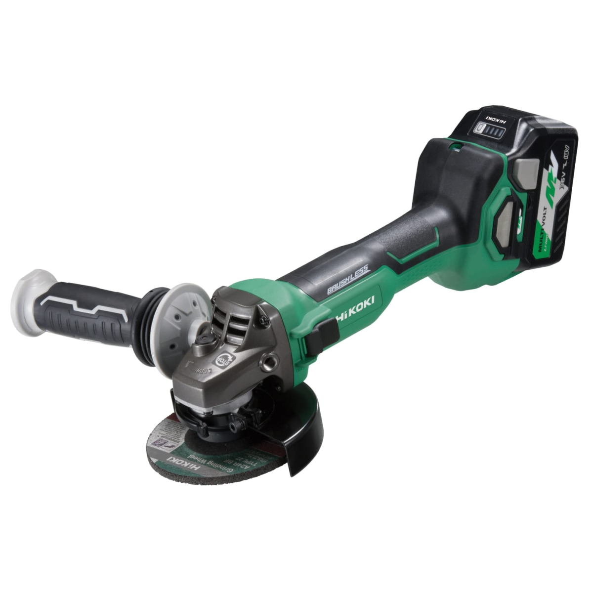 G3612DA/JRZ Multi-Volt Angle Grinder 115mm 36V 2 x 2.5Ah Li-ion