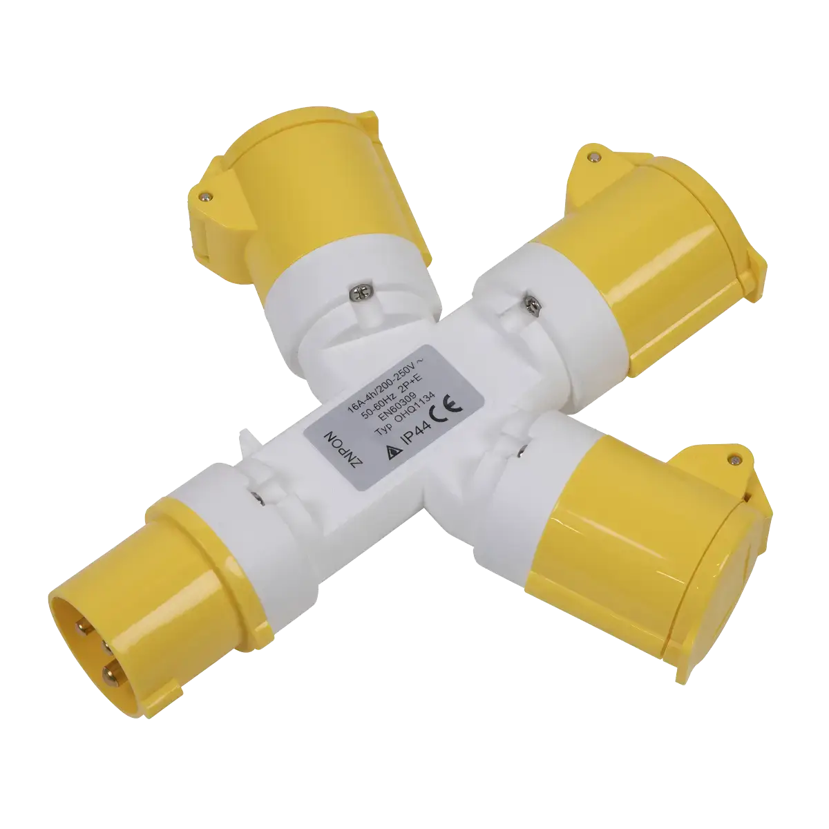 2P+E 3-Way Adaptor 110V