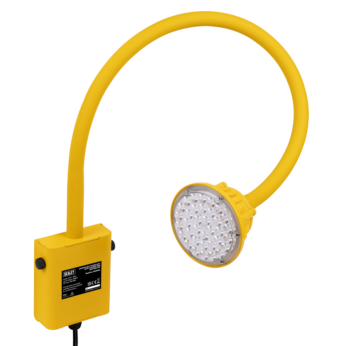 Loading Bay Floodlight with Flexible Arm 20W SMD LED [LED20WDL]