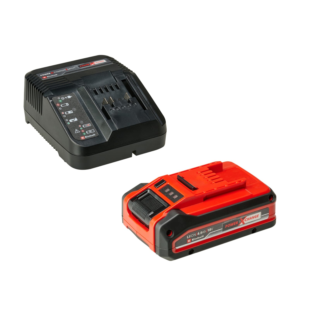 PLUS Power X-Change Battery & Charger Starter Kit 18V 1 x 4.0Ah Li-ion
