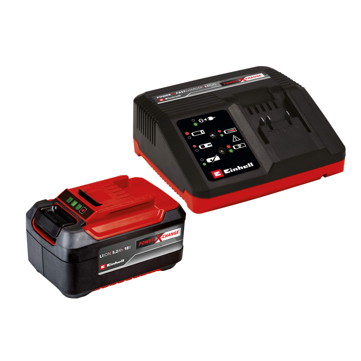 Power X-Change Battery & Charger Starter Kit 18V 1 x 5.2Ah Li-ion
