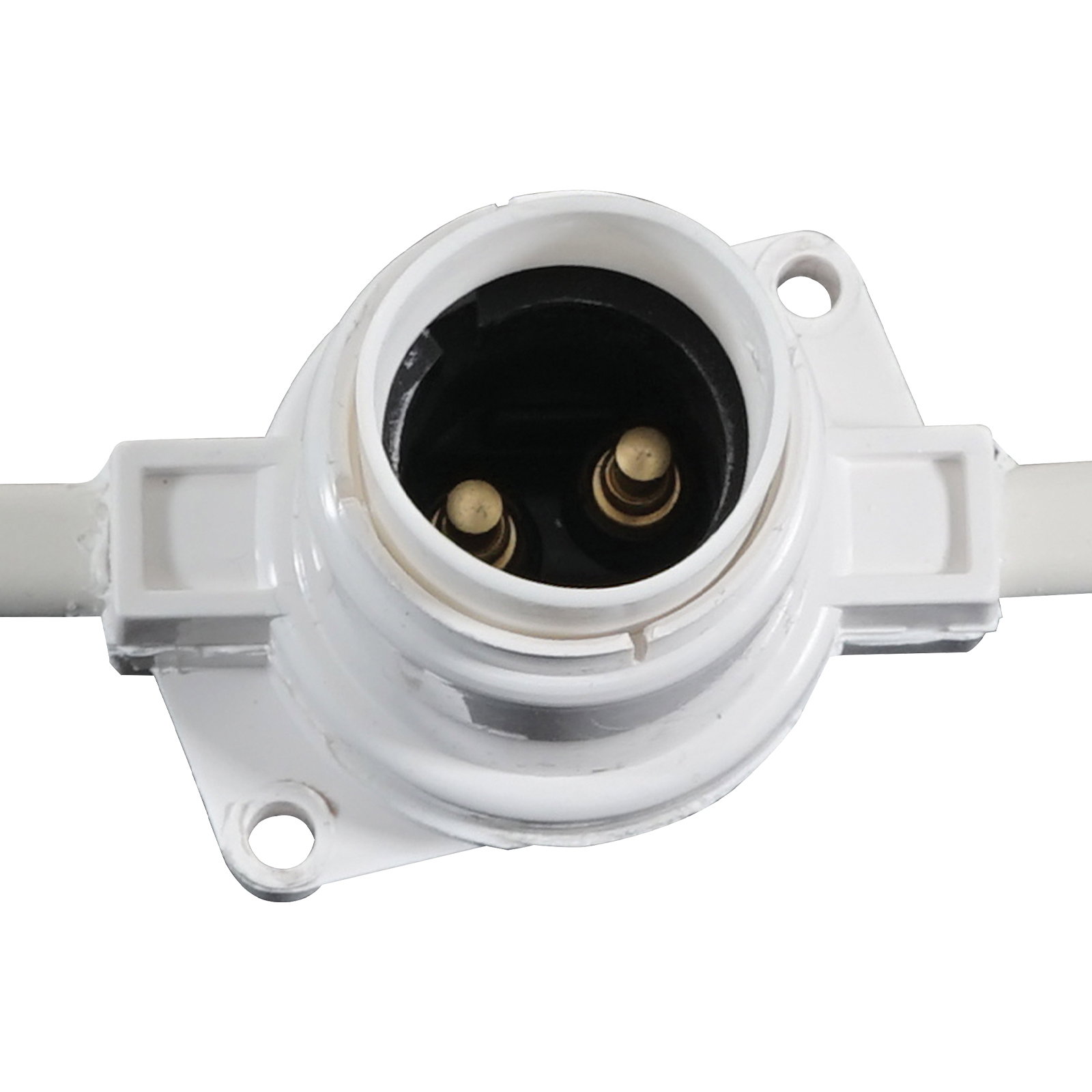 25m BC Heavy Duty White Rubber Festoon 0.33m Spacing - Image 4