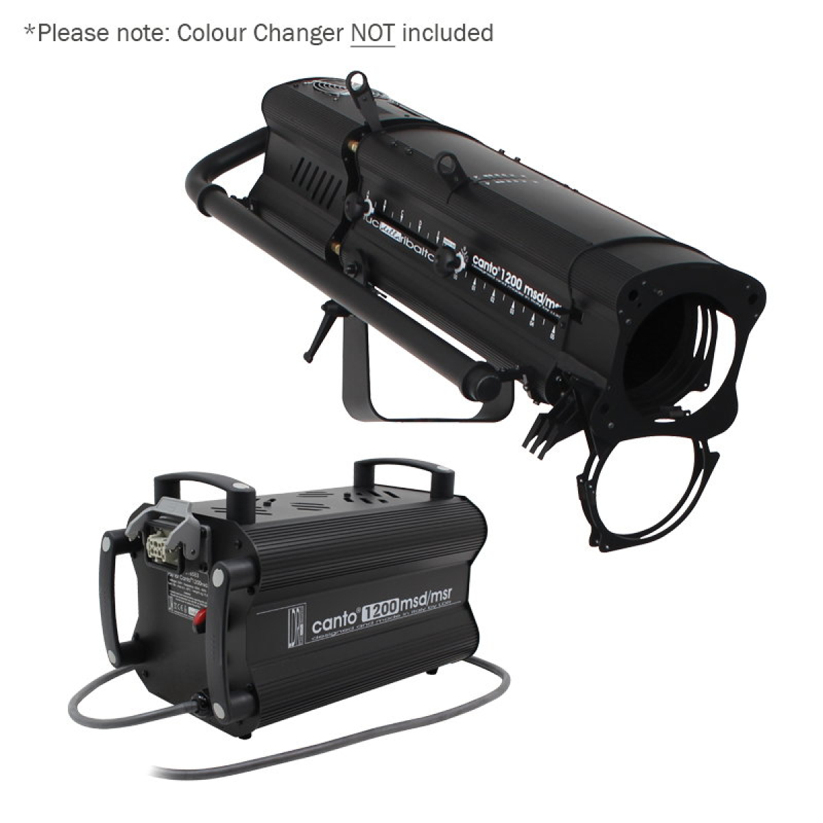 Canto 1200MSD/MSR Followspot MK2 250V