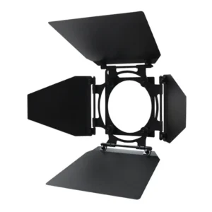 Soffio 4-Leaf Barn Door Black