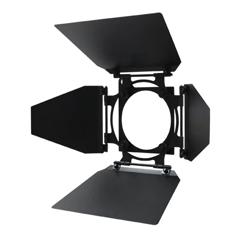 Soffio 4-Leaf Barn Door Black