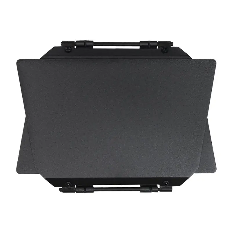 Soffio 4-Leaf Barn Door Black - Image 3
