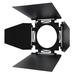 Aria 4-Leaf Barn Door Black