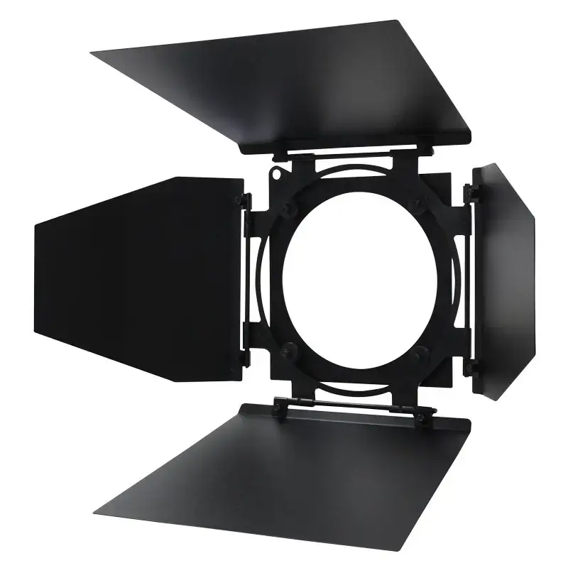 Aria 4-Leaf Barn Door Black