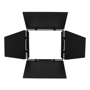 Rima 4-Leaf Barn Door Black