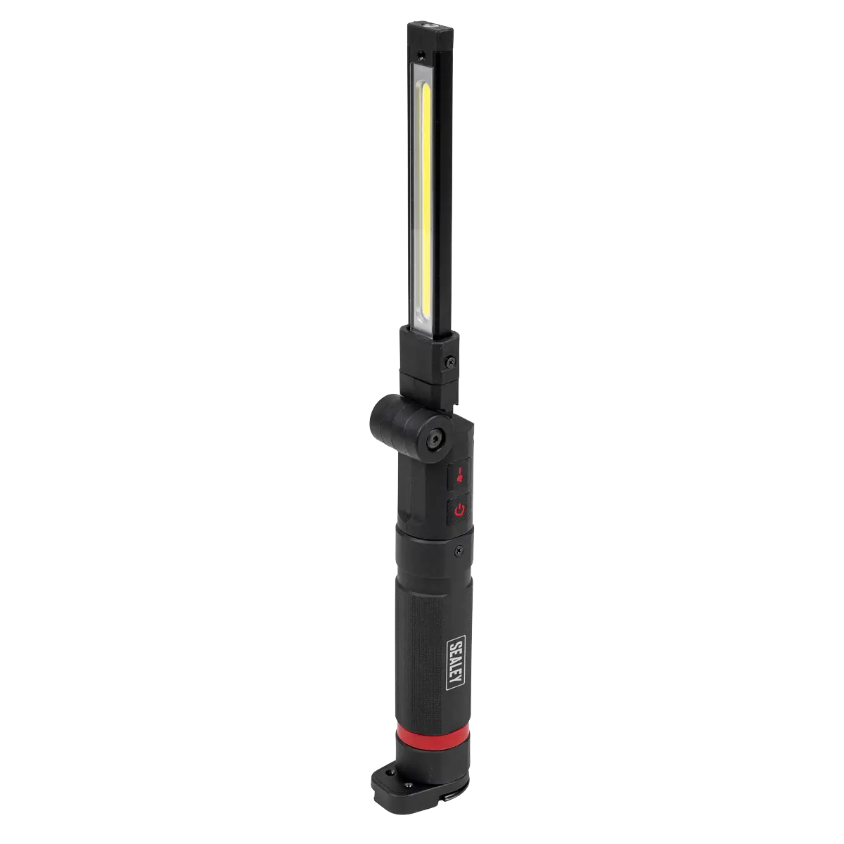 Rechargeable Slim Folding Inspection Light 10W COB LED & SMD LED with Laser Pointer