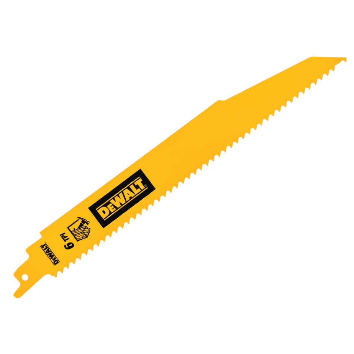 Bi-Metal Wood Demolition Reciprocating Blade 228mm x 6 TPI (Pack 5)