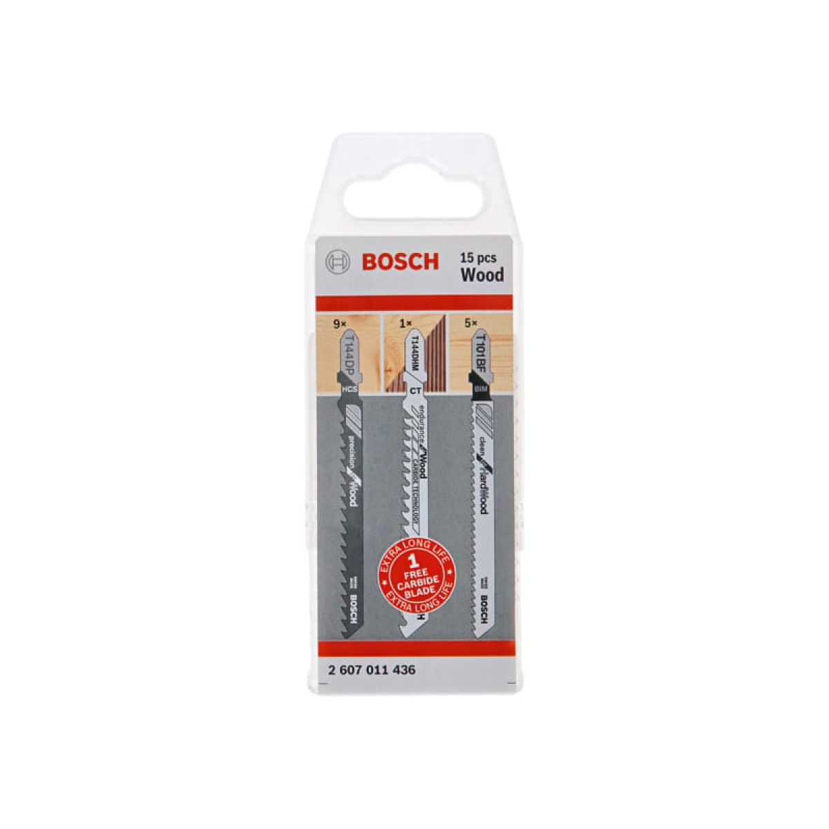Wood Jigsaw Blade Set, 15 Piece