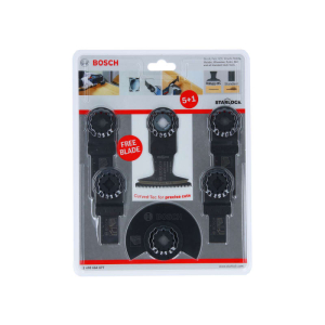Universal Starlock Multi Tool Blade Set, 6 Piece