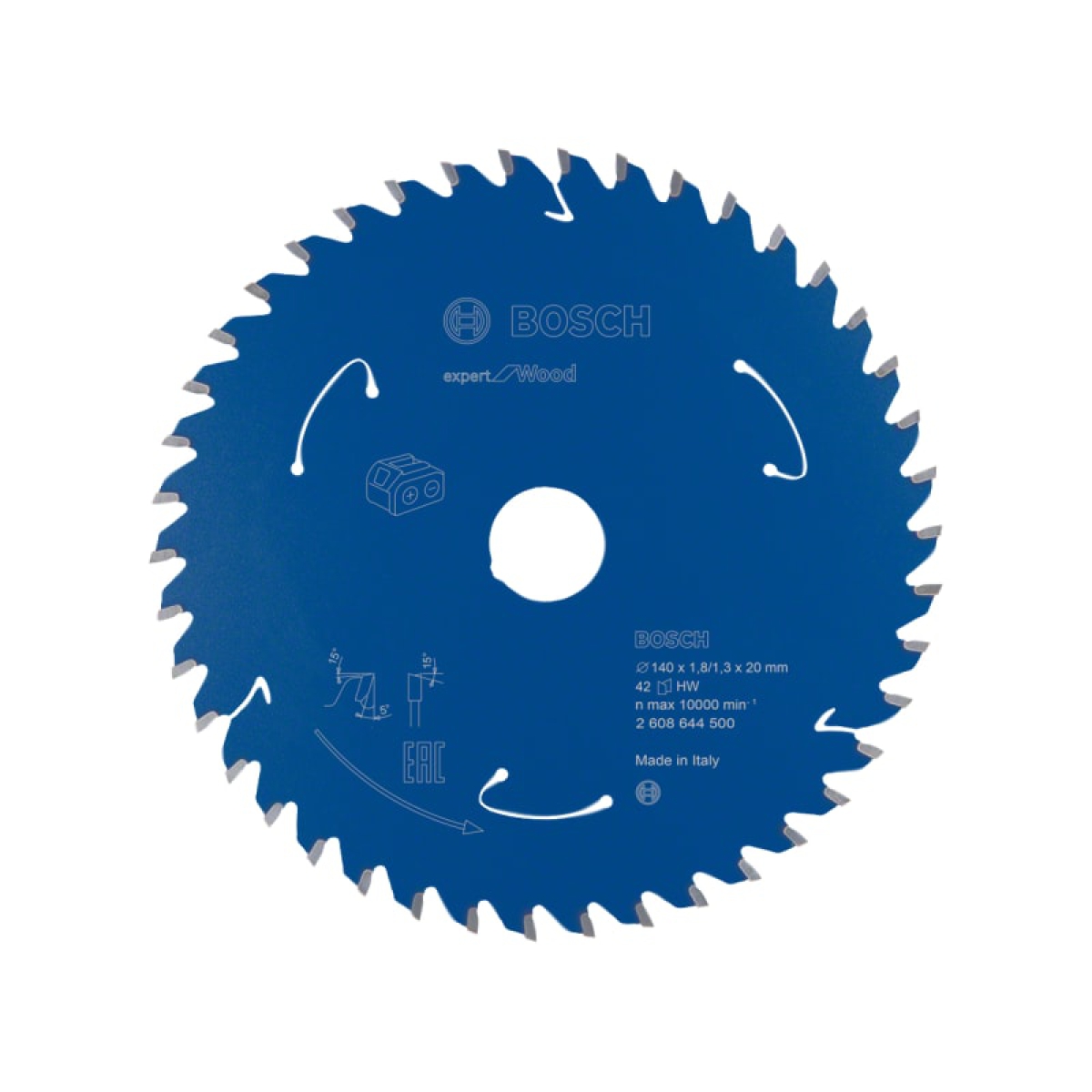 Expert for Wood Circular Saw Blade for Cordless Saws 140 x 20mm x 42T