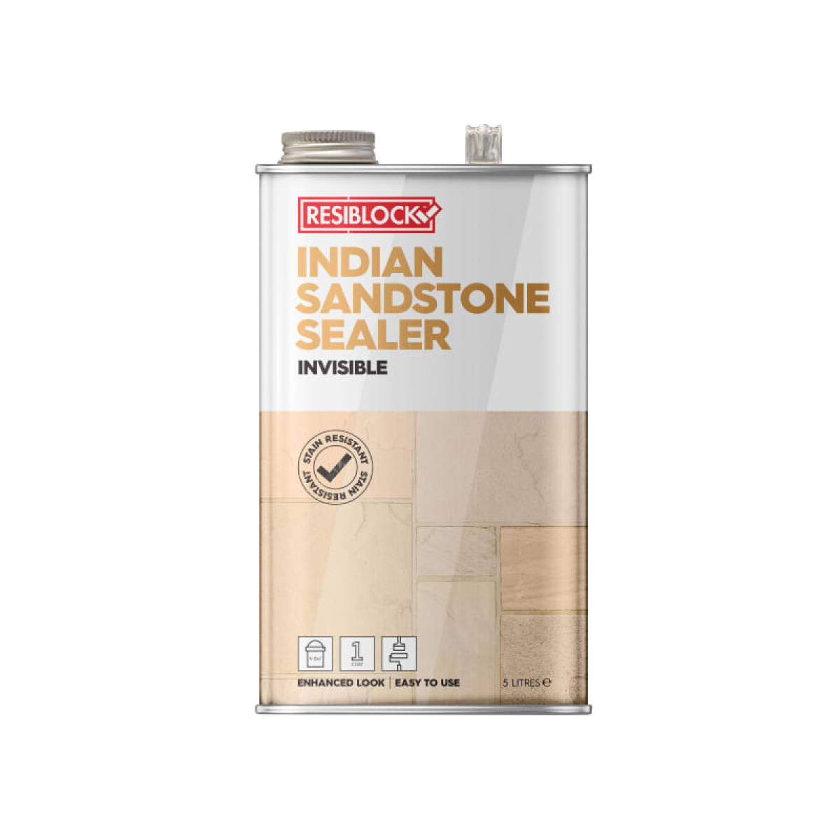 Resiblock Indian Sandstone Sealers Invisible 5 litre