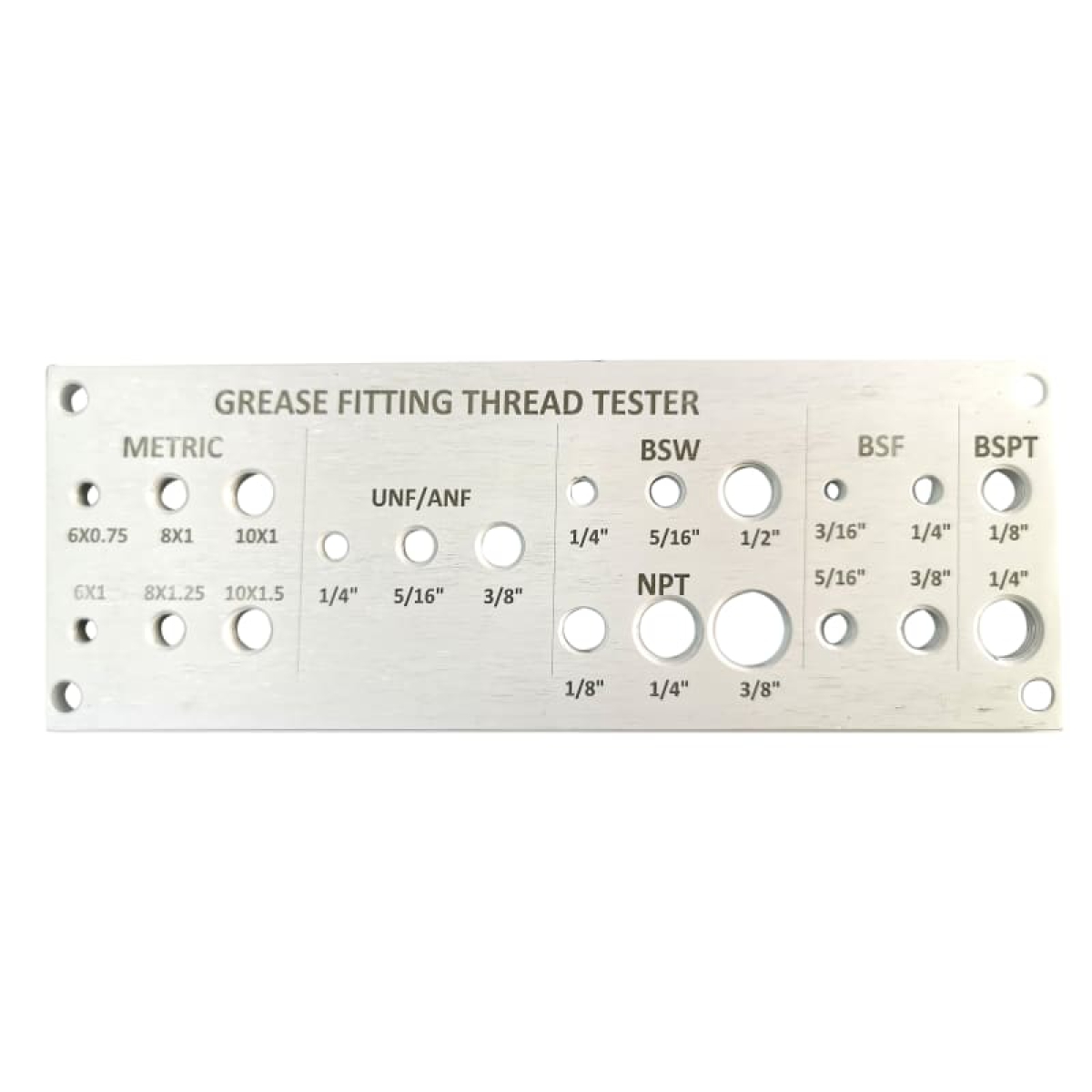 Thread Identification Plate