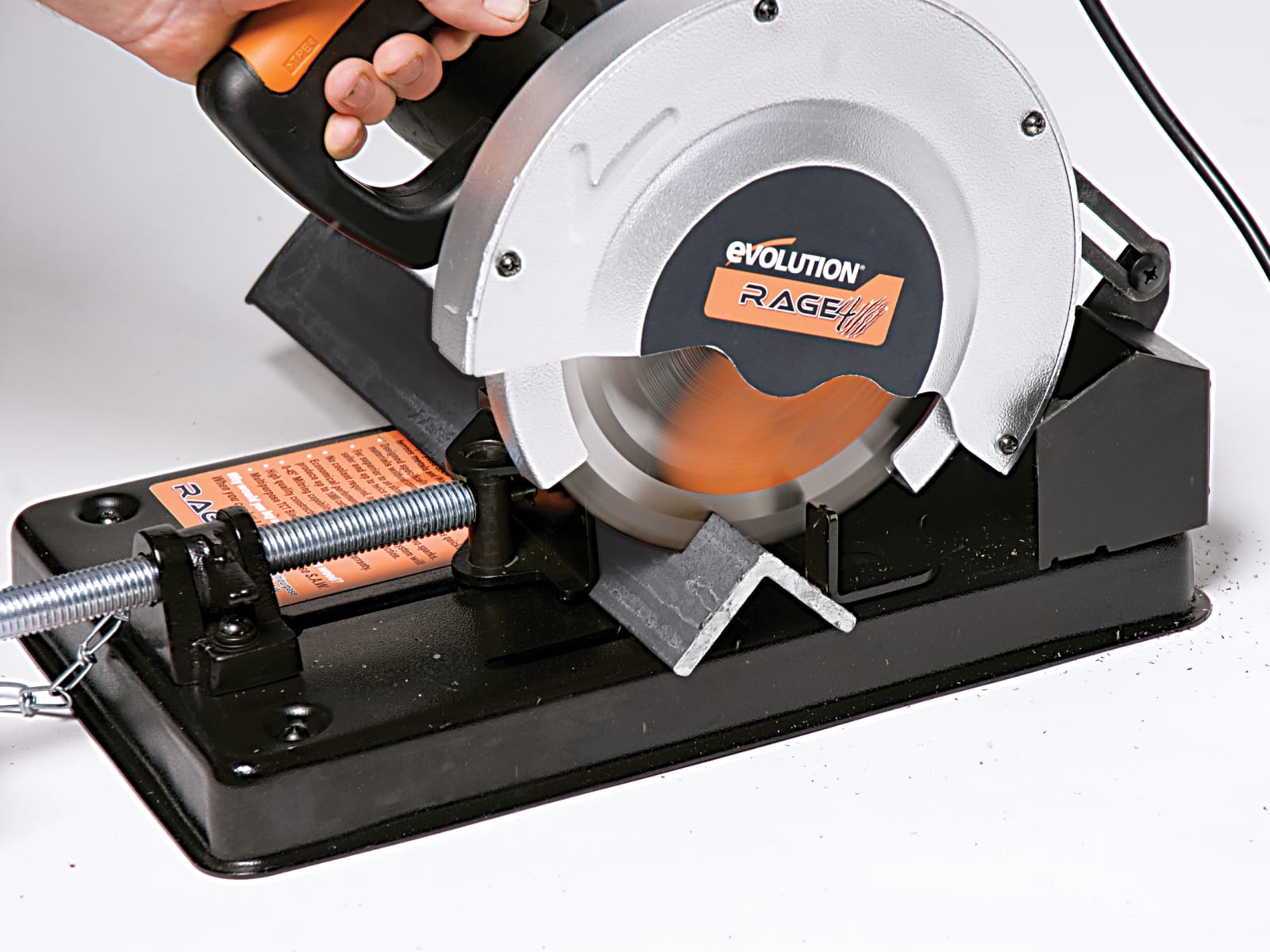 RAGE-4 Mini Chop Saw 185mm 1250W 110V - Image 8