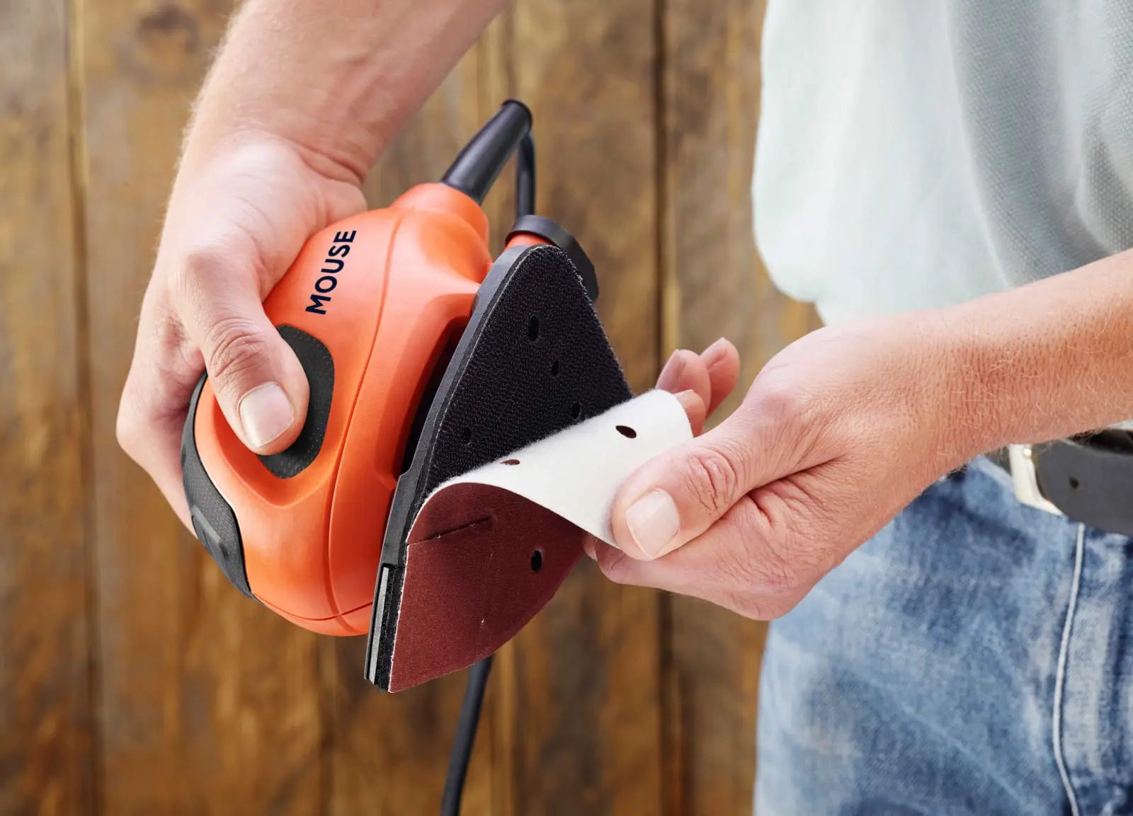 55W Mouse Sander + 6 Sanding Sheets - Image 5