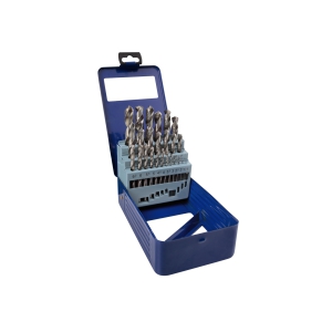HSS Drill Bit Set, 25 Piece