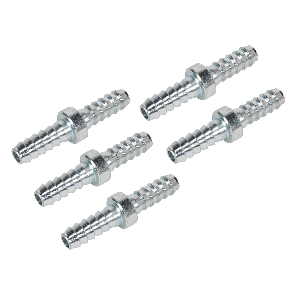 PCL Double End Hose Connector 1/4" Hose - Pack of 5 [AC10]