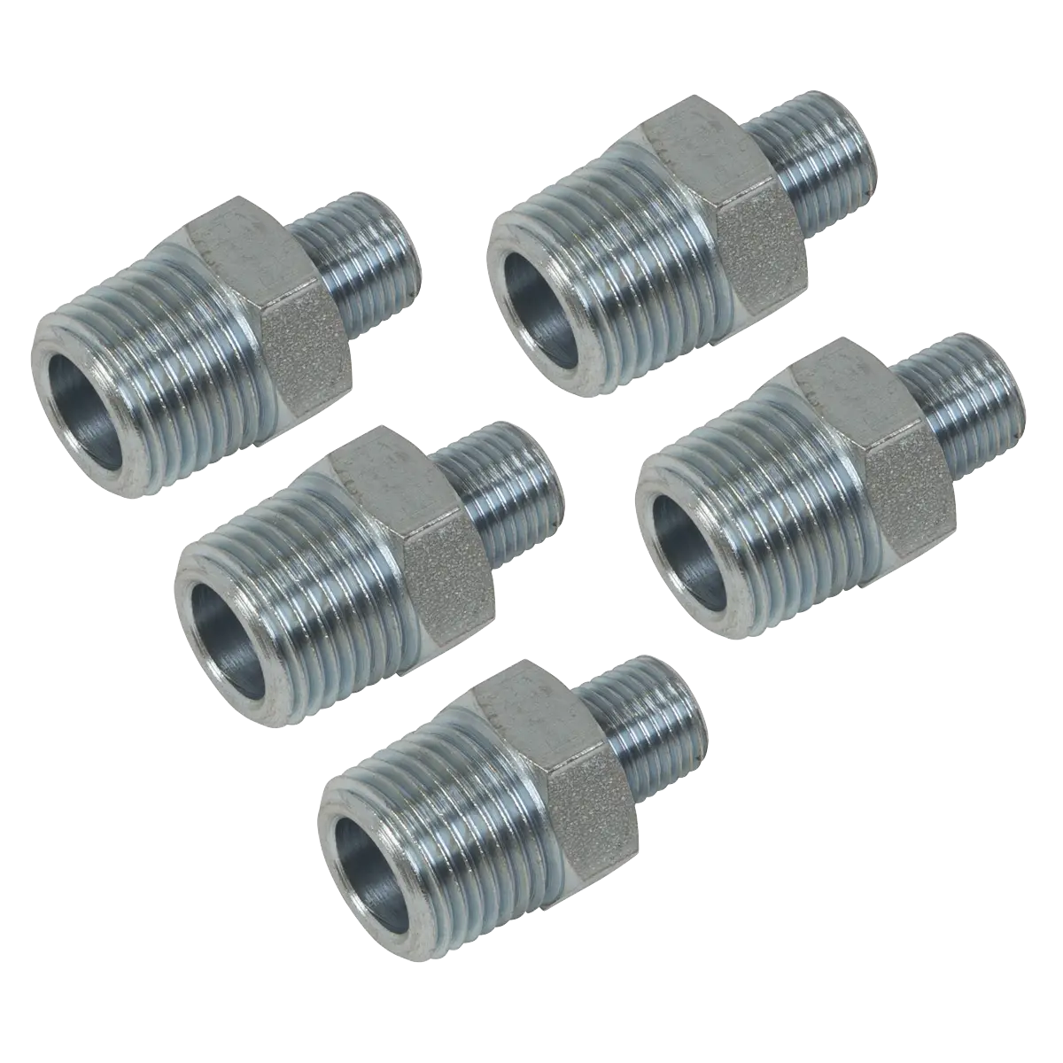 PCL Reducing Union 1/2"BSPT to 1/4"BSPT - Pack of 5 [AC101]