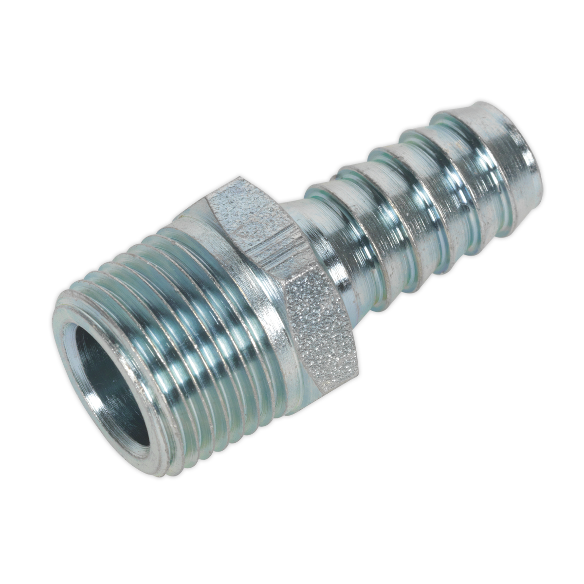 PCL Screwed Tailpiece Male 3/8"BSPT - 3/8" Hose - Pack of 5 [AC41]