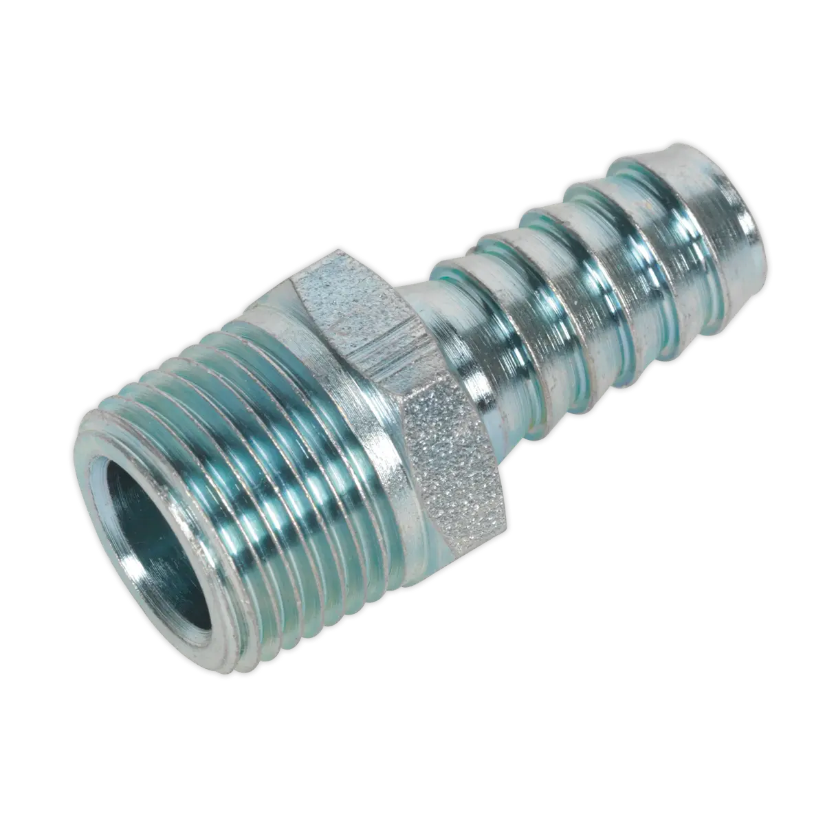 PCL Screwed Tailpiece Male 3/8"BSPT - 3/8" Hose - Pack of 5 [AC41]