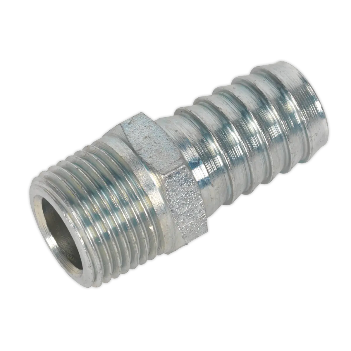 PCL Screwed Tailpiece Male 3/8"BSPT - 1/2" Hose - Pack of 5 [AC42]