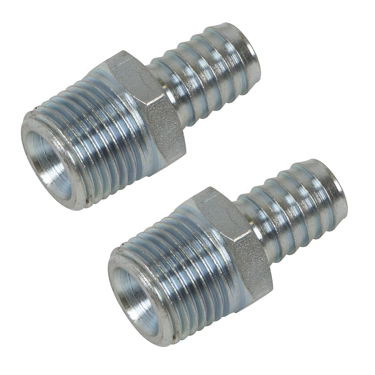 PCL Screwed Tailpiece Male 1/2"BSPT - 1/2" Hose - Pack of 2 [AC99]