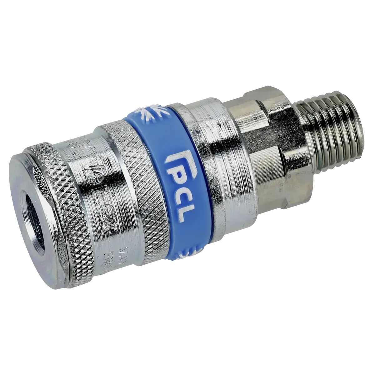 PCL Coupling Body Male 1/4"BSPT - Pack of 5 [ACP16]