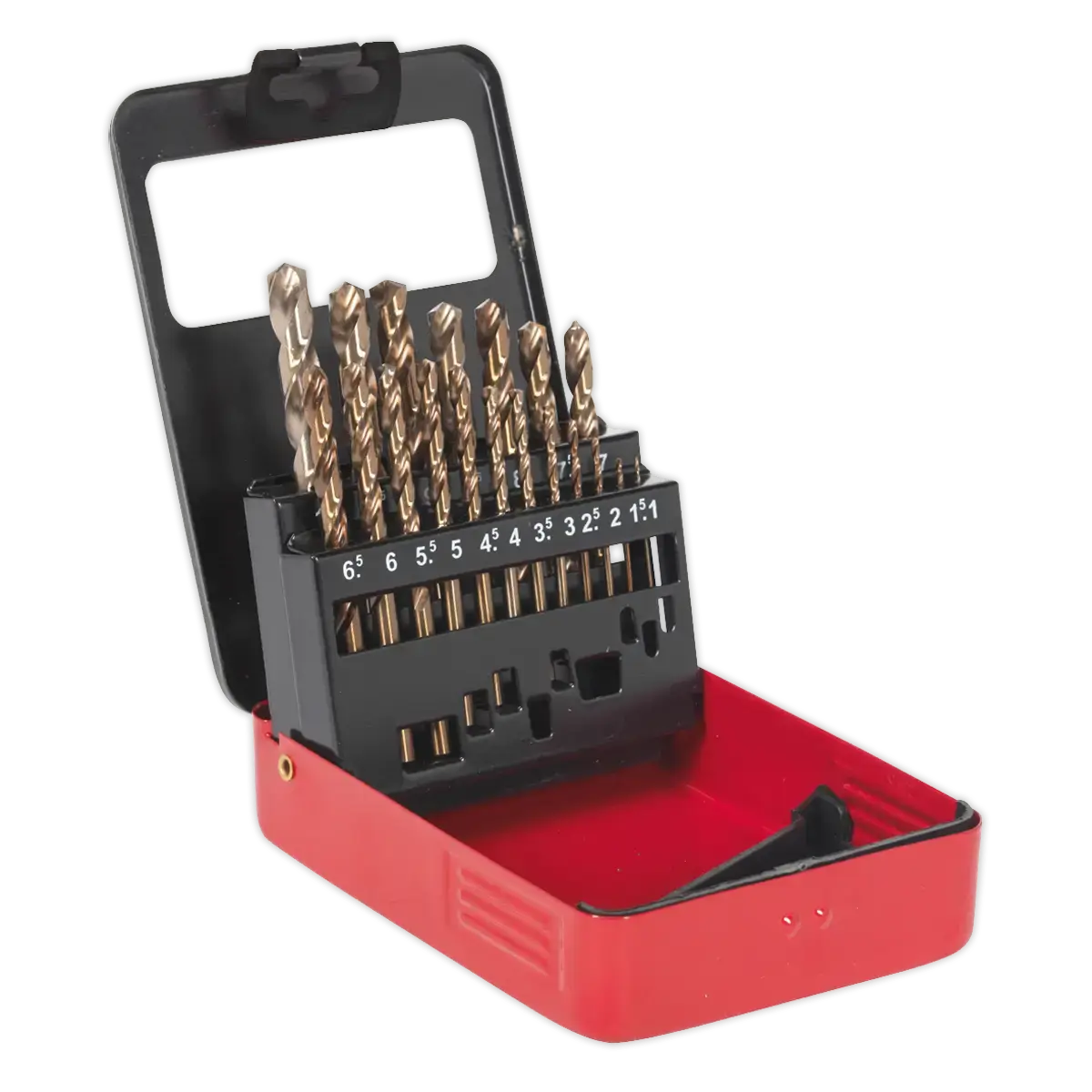HSS Cobalt Fully Ground Drill Bit Set 19pc [AK4701]