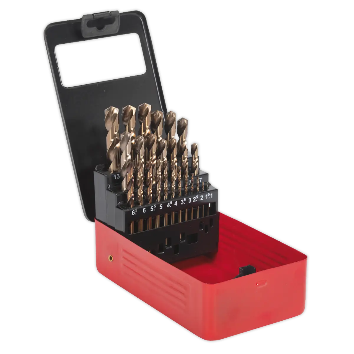 HSS Cobalt Fully Ground Drill Bit Set 25pc [AK4702]