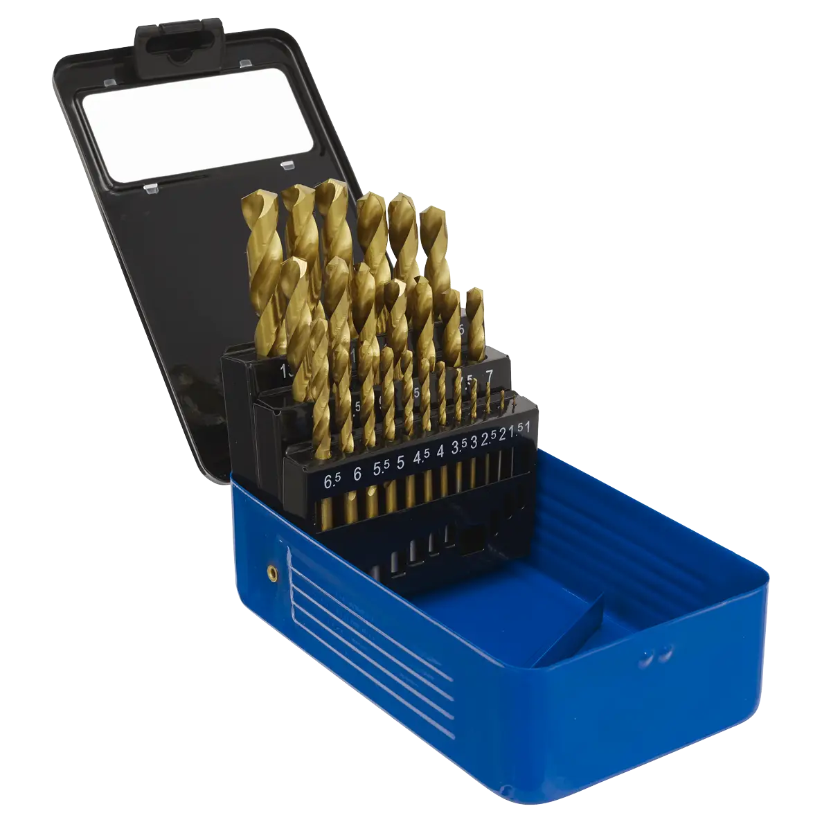 HSS Fully Ground Drill Bit Set 25pc - DIN 338 [AK4725]