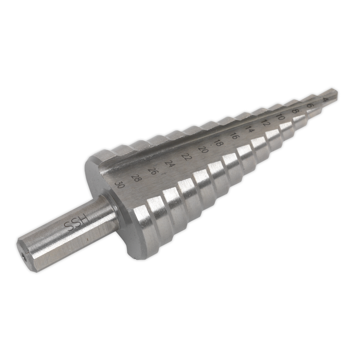 Straight Flute HSS Cobalt Step Drill Bit 4-30mm [AK4732]