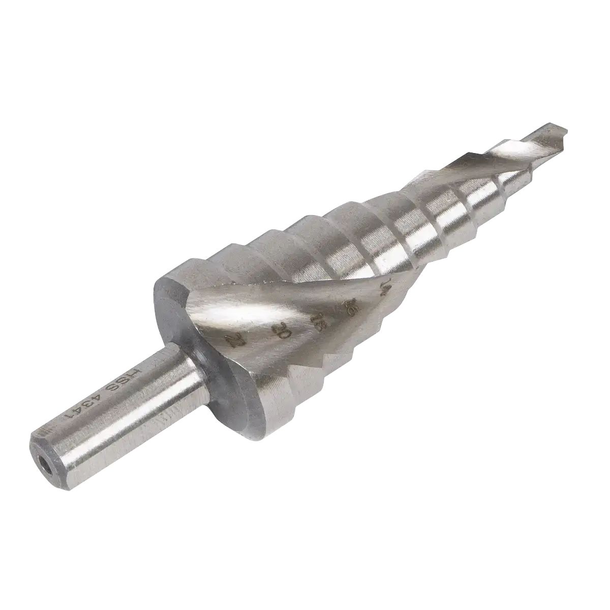 Spiral Flute HSS 4341 Step Drill Bit 4-22mm [AK4747]