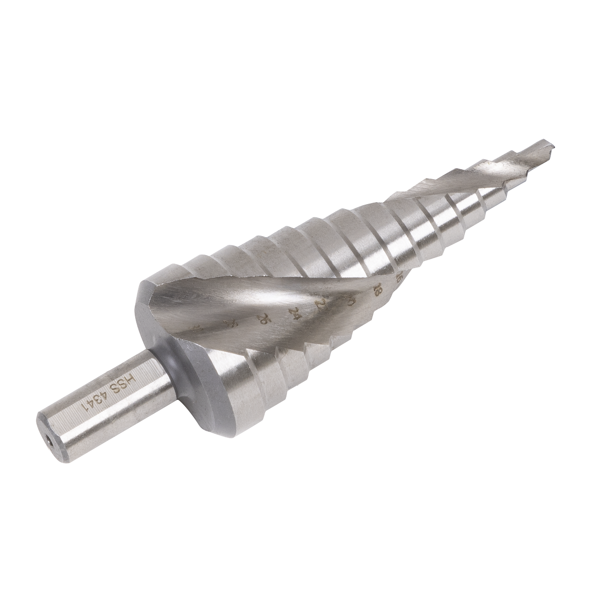 Spiral Flute HSS 4341 Step Drill Bit 4-30mm [AK4748]