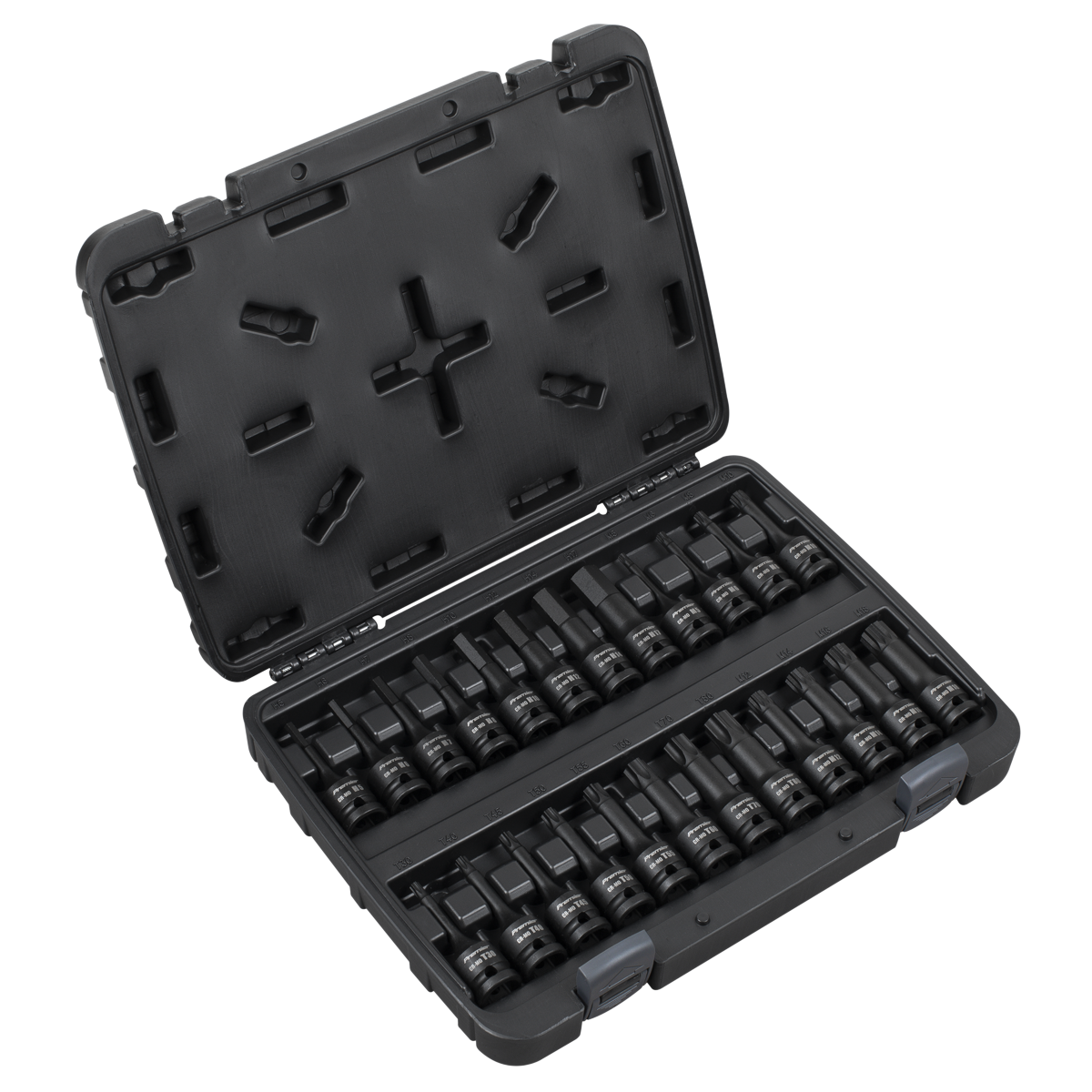 Premier Hex/TRX-Star*/Spline Impact Socket Bit Set 1/2"Sq Drive 24pc [AK56000]
