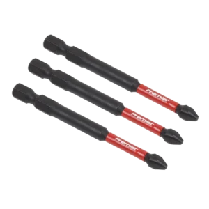 Premier Phillips Impact Power Tool Bits #2 x 75mm 3pc [AK8255]