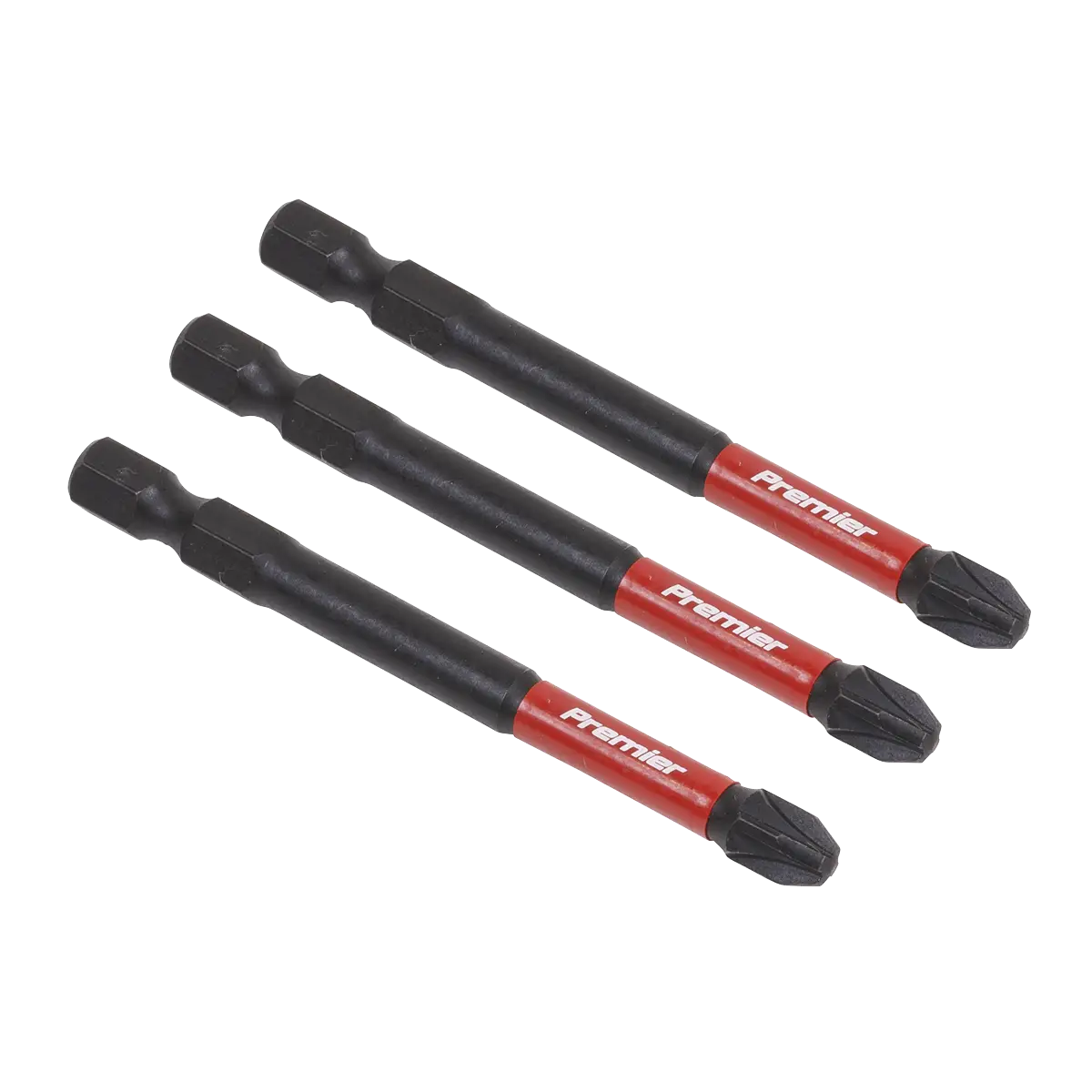 Premier Pozi Impact Power Tool Bits #3 x 75mm 3pc [AK8259]