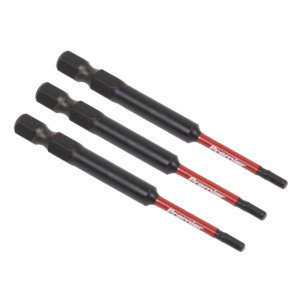 Premier Hex Impact Power Tool Bits 2.5 x 75mm 3pc [AK8260]