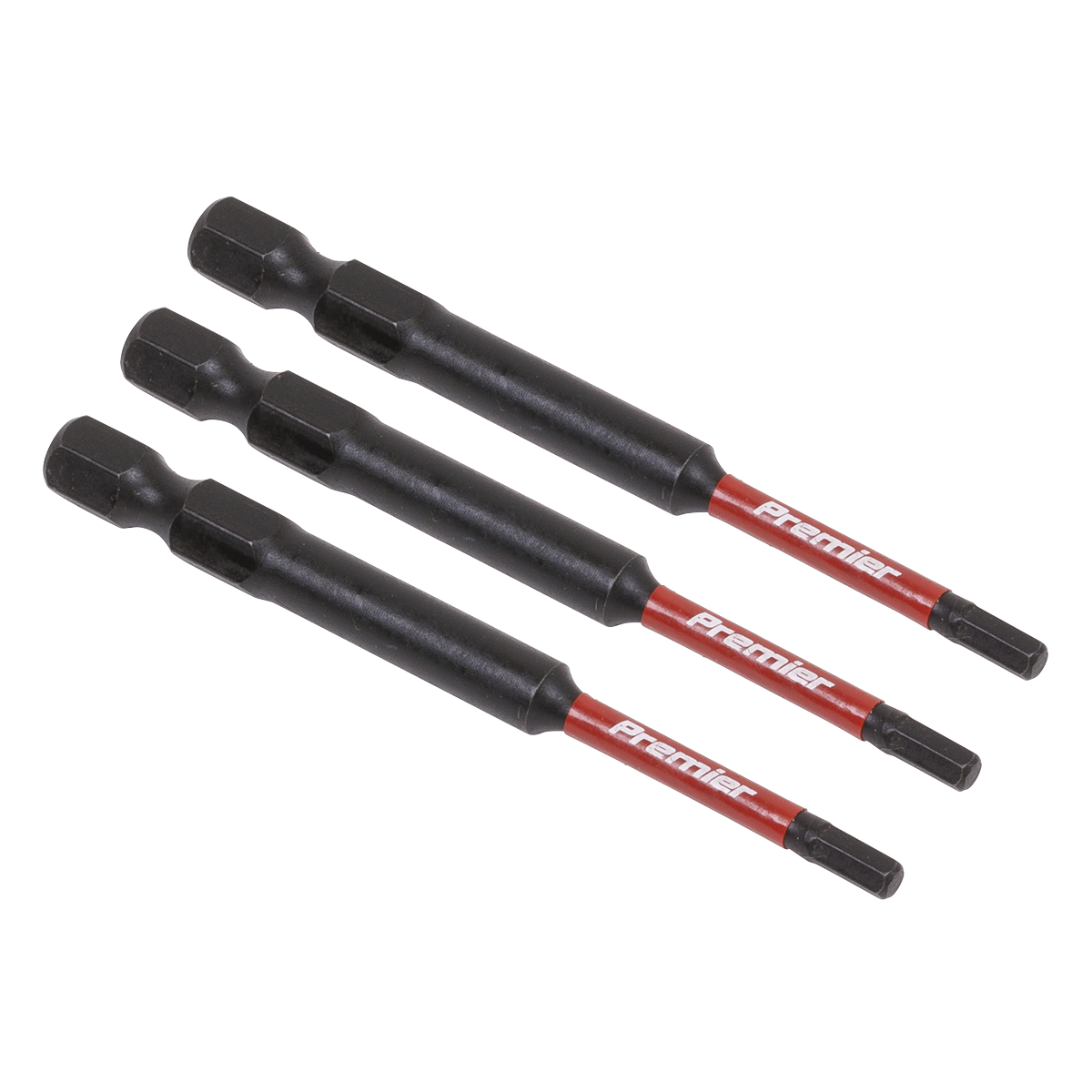 Premier Hex Impact Power Tool Bits 3 x 75mm 3pc [AK8261]