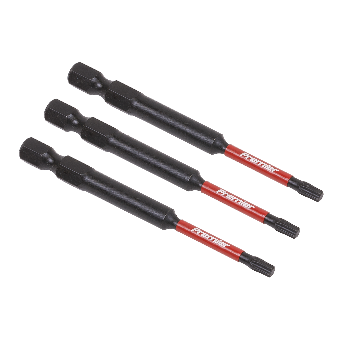 Premier TRX-Star* Impact Power Tool Bits T15 x 75mm 3pc [AK8266]